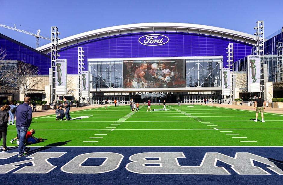Frisco, TX sports campus skyline